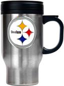 NFL Pittsburgh Steelers Stainless Steel Travel Mug