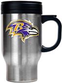NFL Baltimore Ravens Stainless Steel Travel Mug