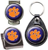 NCAA Clemson Key Chain Money Clip & Magnet Set