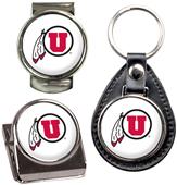 NCAA Utah Utes Key Chain Money Clip & Magnet Set