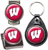 NCAA Wisconsin Key Chain Money Clip & Magnet Set