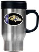 NFL Baltimore Ravens Stainless Steel Travel Mug