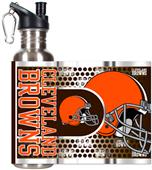 NFL Cleveland Browns Stainless Steel Water Bottle