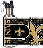NFL New Orleans Saints Stainless Water Bottle