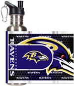 NFL Baltimore Ravens Stainless Steel Water Bottle