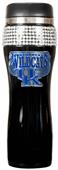 NCAA Kentucky Black Stainless Bling Travel Tumbler