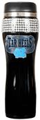 NCAA Tar Heel Black Stainless Bling Travel Tumbler