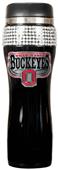 NCAA Ohio St Black Stainless Bling Travel Tumbler