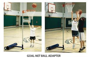 Portable Basketball Goal-Net Ball Adapter EZNB-10
