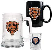 NFL Chicago Bears Tankard/Mug/Shot Glass Set