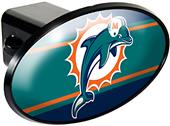 NFL Miami Dolphins Oval Trailer Hitch Cover