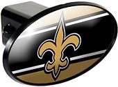 NFL New Orleans Saints Oval Trailer Hitch Cover