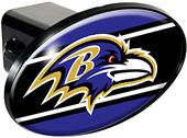 NFL Baltimore Ravens Oval Trailer Hitch Cover