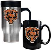NFL Chicago Bears Travel Mug & Coffee Mug Set