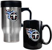 NFL Tennessee Titans Travel Mug & Coffee Mug Set