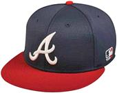 OC Sports MLB Atlanta Braves Mesh Home Cap 3D Logo OC Sports MLB Atlanta Braves Mesh Home Cap 3D Logo