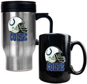 NFL Indianapolis Colts Travel Mug & Coffee Mug Set