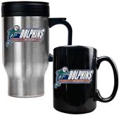 NFL Miami Dolphins Travel Mug & Coffee Mug Set