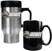NFL Jacksonville Jaguars Travel Mug & Coffee Mug