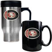 NFL San Francisco 49ers Travel Mug & Coffee Mug