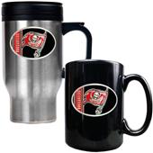 NFL Tampa Bay Buccaneers Travel Mug & Coffee Mug