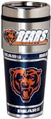 NFL Chicago Bears 16oz Tumbler w/ Metallic Wrap