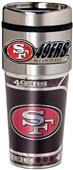 NFL San Francisco 49ers Tumbler w/ Metallic Wrap