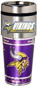 NFL Minnesota Vikings Tumbler w/ Metallic Wrap
