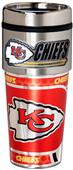 NFL Kansas City Chiefs Tumbler w/ Metallic Wrap
