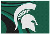 Northwest NCAA Michigan State Cosmic Rugs Northwest NCAA Michigan State Cosmic Rugs