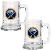 NHL Buffalo Sabres 2pc Glass Tankard Set