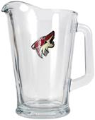 NHL Phoenix Coyotes Glass Beverage Pitcher