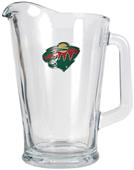 NHL Minnesota Wild Glass Beverage Pitcher
