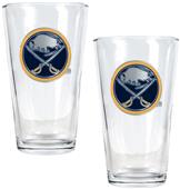 NHL Buffalo Sabres 2pc Pint Glass Set