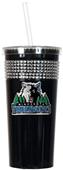 NBA Minnesota Timberwolves Bling Tumbler w/ Straw