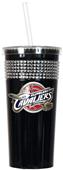 NBA Cleveland Cavaliers Bling Tumbler w/ Straw