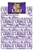 Northwest NCAA LSU Tigers Anthem Twin Sheet Sets