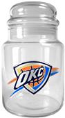 NBA Oklahoma City Thunder Glass Candy Jar