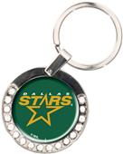 NHL Dallas Stars Rhinestone Key Chain