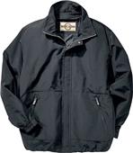 North End Mens Textured Ottoman Mid Length Jacket