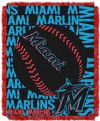 Northwest MLB Miami Marlins Jacquard Throws Northwest MLB Miami Marlins Jacquard Throws