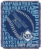 Northwest MLB Tampa Bay Rays Jacquard Throws Northwest MLB Tampa Bay Rays Jacquard Throws