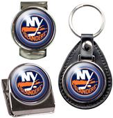 Islanders Key Chain Money Clip & Magnet Clip Set