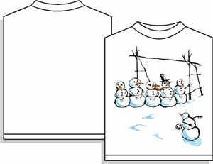 Frosty Freekick (Long-Sleeved) soccer tshirt gifts