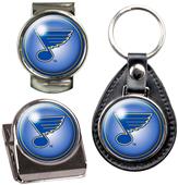 NHL Blues Key Chain Money Clip & Magnet Clip Set
