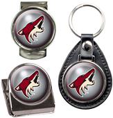 Coyotes Key Chain Money Clip & Magnet Clip Set