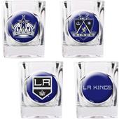 NHL Los Angeles Kings 4pc Square Shot Glass Set