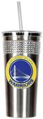 NBA Golden State Warriors Bling Tumbler w/ Straw