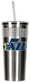 NBA Utah Jazz Bling Tumbler w/ Straw