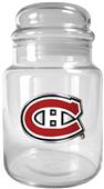 NHL Montreal Canadians Glass Candy Jar